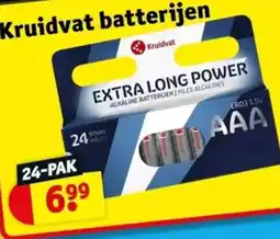 Kruidvat Kruidvat batterijen aanbieding