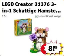 Kruidvat lego creator 31376 3-in-1 schattige hamster aanbieding