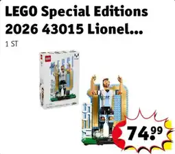 Kruidvat lego special editions 2026 43015 lionel aanbieding