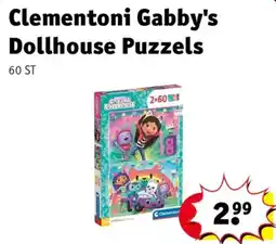 Kruidvat Clementoni Gabby's Dollhouse Puzzels aanbieding