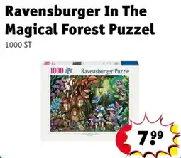 Kruidvat Ravensburger In The Magical Forest Puzzle aanbieding