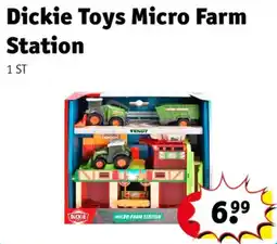 Kruidvat Dickie Toys Micro Farm Station aanbieding