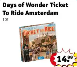 Kruidvat ticket to ride amsterdam aanbieding
