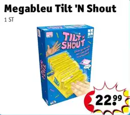 Kruidvat Megableu Tilt 'n Shout aanbieding