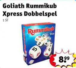 Kruidvat Goliath Rummikub Xpress Dobbelspel aanbieding
