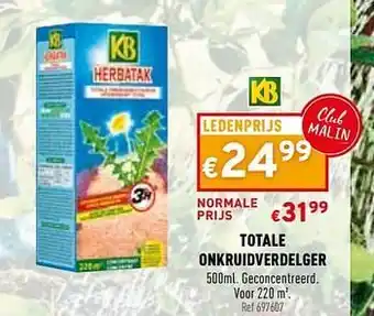 Totale onkruidverdelger