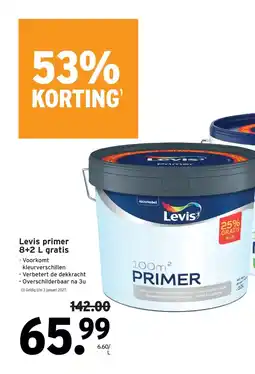 GAMMA Levis primer aanbieding