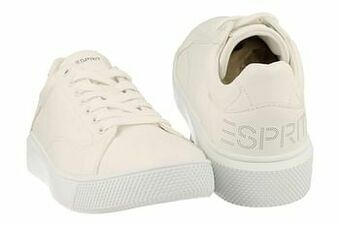 Berca Shoes Esprit Veterschoen Dames Dakira Lace Up Trend Clean White - Wit aanbieding