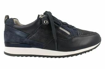 Berca Shoes Caprice Sneaker Laag Dames Comfort Fuctionele Rits - Blauw aanbieding