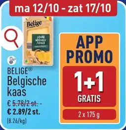 ALDI Belige Belgische kaas aanbieding