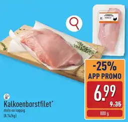 ALDI Kalkoenborstfilet aanbieding