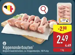 ALDI Kippenonderbouten aanbieding
