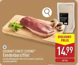 ALDI Gourmet finest cuisine Eendenborstfilet aanbieding