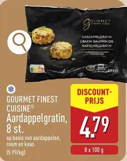 ALDI Gourmet finest cuisine Aardappelgratin aanbieding