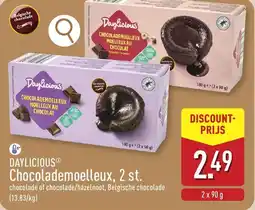 ALDI Daylicious Chocolademoelleux aanbieding