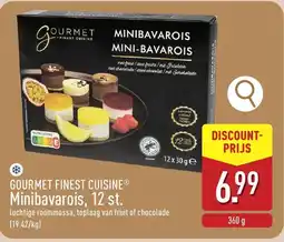 ALDI Gourmet finest cuisine Minibavarois aanbieding