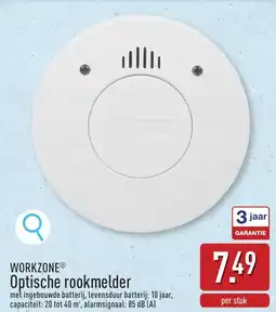 ALDI Workzone Optische rookmelder aanbieding
