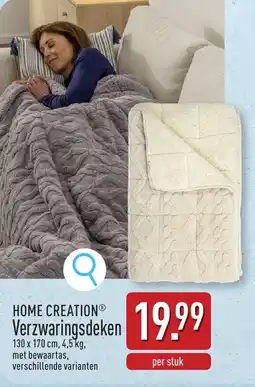 ALDI Home creation Verzwaringsdeken aanbieding