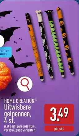 ALDI Home Creation Uitwisbare gelpennen, 4 st. aanbieding