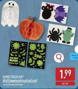 ALDI Home Creation Halloweenknutselset aanbieding