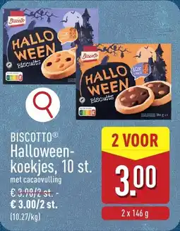 ALDI Biscotto Halloween koekjes 10 st aanbieding