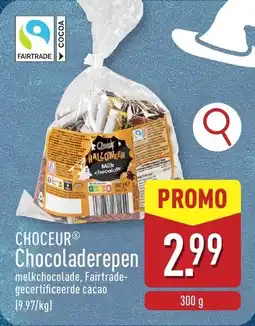 ALDI Choceur Chocoladerepen aanbieding