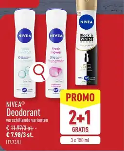 ALDI Nivea Deodorant aanbieding