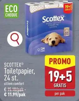 ALDI Scottex Toiletpapier aanbieding
