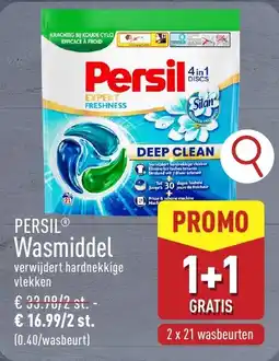 ALDI Persil wasmiddel aanbieding