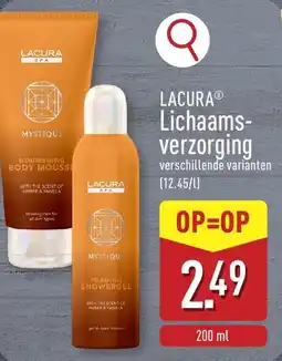 ALDI Lacura lichaamsverzorging aanbieding