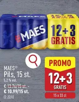 ALDI Maes Pils 5.2% vol aanbieding