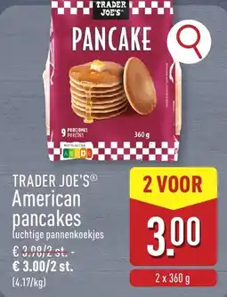 ALDI Trader joe's american pancakes aanbieding