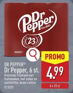 ALDI Dr Pepper aanbieding