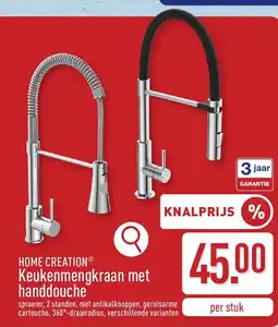 ALDI Home creation keukenmengkraan met handdouche aanbieding