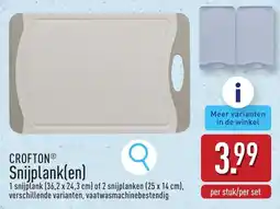 ALDI Crofton snijplank(en) aanbieding