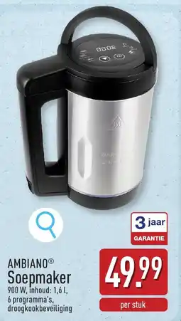 ALDI Ambiano soepmaker aanbieding