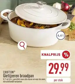 ALDI Crofton gietijzeren braadpan aanbieding
