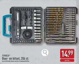 ALDI FERREX Boor en bitset aanbieding