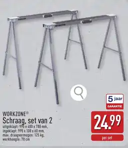 ALDI Workzone schraag aanbieding