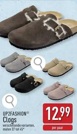 ALDI Up2fashion clogs aanbieding