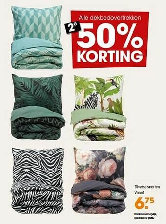 Kwantum Dekbedovertrekken aanbieding