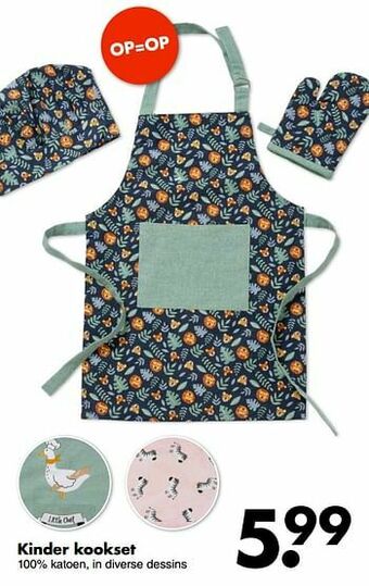 Wibra Kinder kookset aanbieding