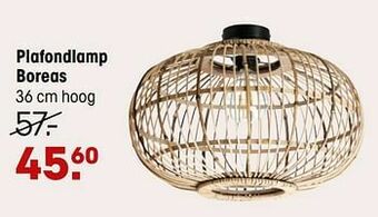 Kwantum Plafondlamp boreas aanbieding