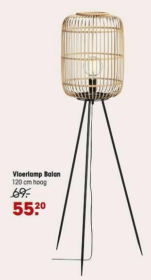 Kwantum Vloerlamp balan aanbieding