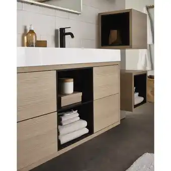 Bruynzeel Box Nis voor onderbouwkast 48x49x34cm Inschuifnis zijde zwart SHOWROOMMODEL