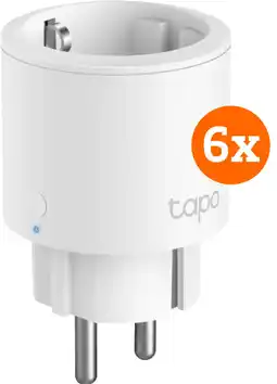 Coolblue Tapo P115 Prise Connectée Lot de 6 aanbieding