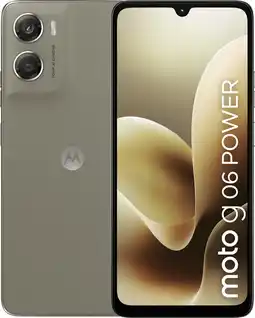 Coolblue Motorola Moto G06 Power 64 Go Brun 4G aanbieding