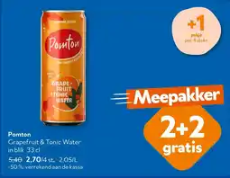 OKay Pomton grapefruit & tonic water aanbieding