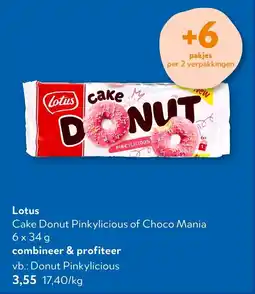 OKay Lotus cake donut pinkylicious aanbieding