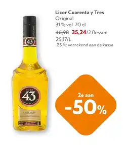 OKay Licor Cuarenta y Tres Original aanbieding